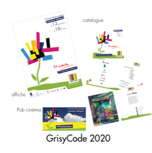 fraktal a créé tous les supports de communication pour le GRISYCODE